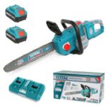 Total Cordless chain saw 40V(20V+20V) 16"(40cm)