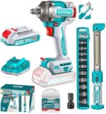 Total Cordless 2 pcs combo kit 400Nm 20v