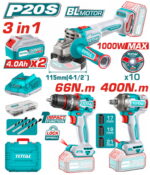 Total Cordless 3 pcs combo kit 20v - Image 3