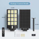 Solar Light 3000W Solar Street Lights Outdoor - 7000K - Image 3