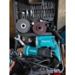 Makita Electric Drill & Angle Grinder Combo Set - Image 2