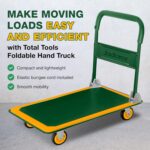 Jadever Foldable Platform Hand Truck - Image 2