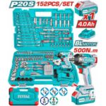 Total THKTHP31522 152 Pcs Cordless impact wrench tools set - Image 2