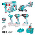 Total TCKLI20592 5 Pcs Cordless industrial combo kit