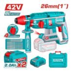 Total TRHLI422682 Cordless rotary hammer 42V - Image 3