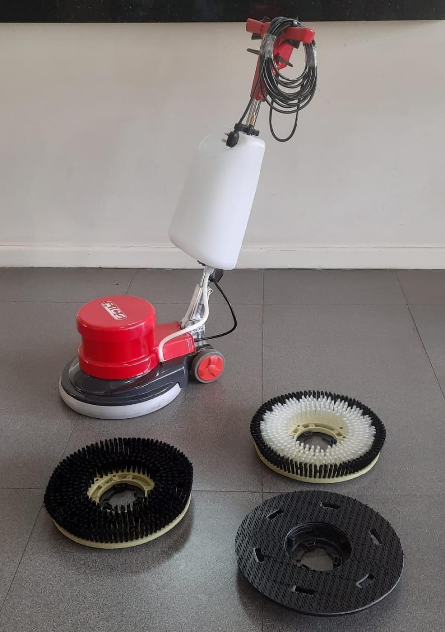 167c6070-e04d-406d-8bd1-254b55e8b1e5 Aico Japan floor scrubber with BRUSHES - Image 1