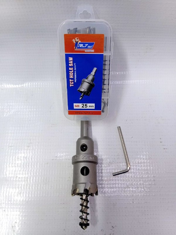 1a86bcfa-c195-498c-bdc3-2aba56b93b9d RLT Tools TCT Hole Saw 25mm - Image 1