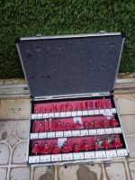 35pcs router bits set 8mm