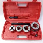 Ratcheting pipe threader kit ½ to 1¼