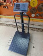 150kg digital platform scale with a guard rail