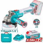 Total TAGLI261522 Cordless angle grinder 900W 20V