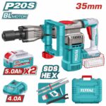 Total TDBLI203582 Cordless demolition breaker 35mm - Image 3