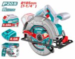 Total TSLI18513 Cordless circular saw 185mm - Image 3