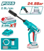 Total TPWLI20362 Cordless pressure washer 20V - Image 3
