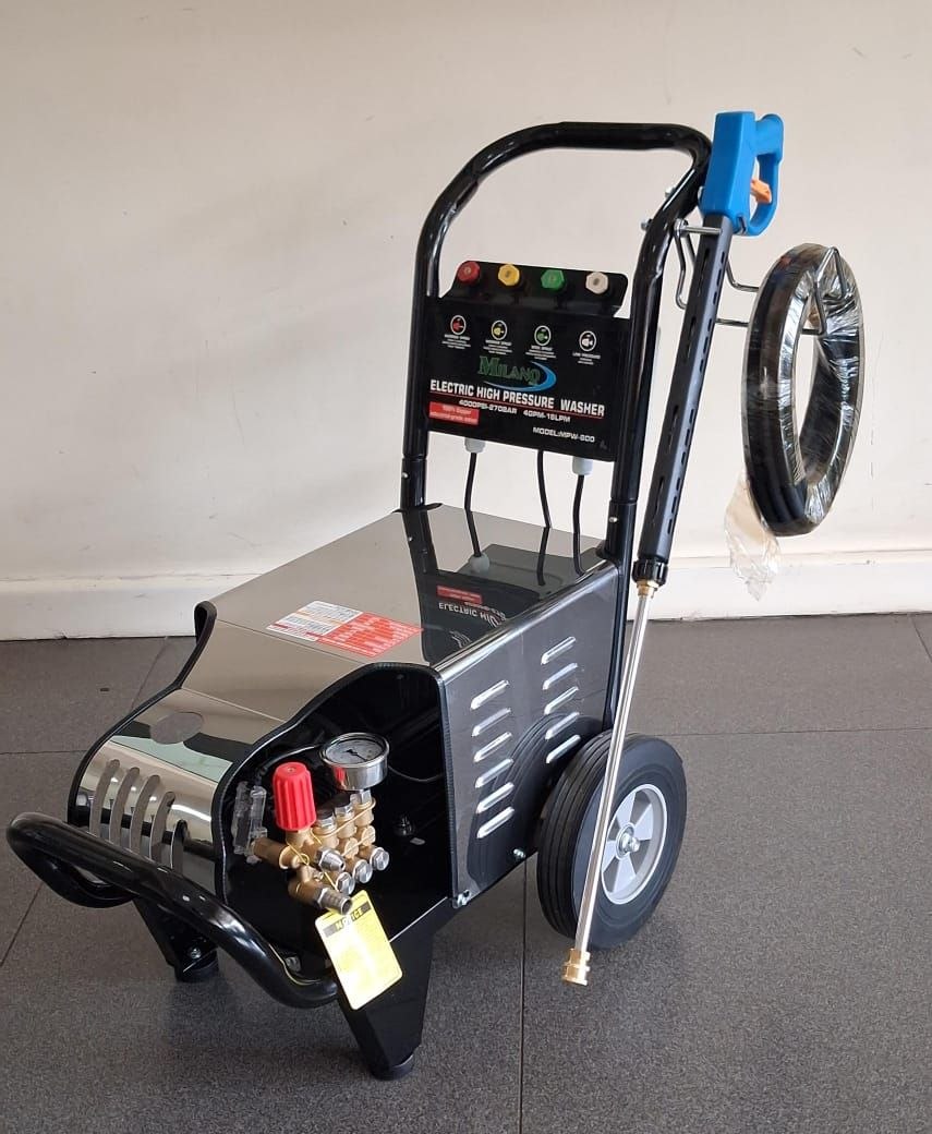 b7578d9a-7b30-4d9e-a0c2-5d2eb55a23a9 Milano Italia Electric Pressure Washer 4000PSI 5hp Motor - Image 1