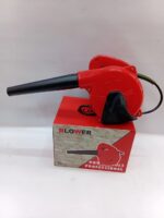Handheld red electric air blower