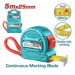Total TMT34525 Steel measuring tape 5mx25mm - Image 2