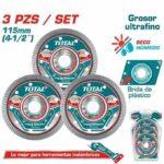 Total TAC511153 Diamond disc set for cordless angle grinder - Image 2