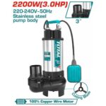 Total TWP7220026 Sewage submersible pump 2200W(3.0HP) 13M - Image 2