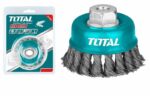 Total TAC32031 Wire cup brush 75mm, 3"