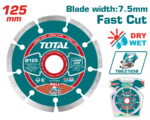 Total TAC111254 Diamond disc 125(5")X22.2mm - Image 3