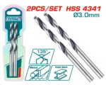 Total TAC1200034 4341 HSS drill bit 3mm - Image 3