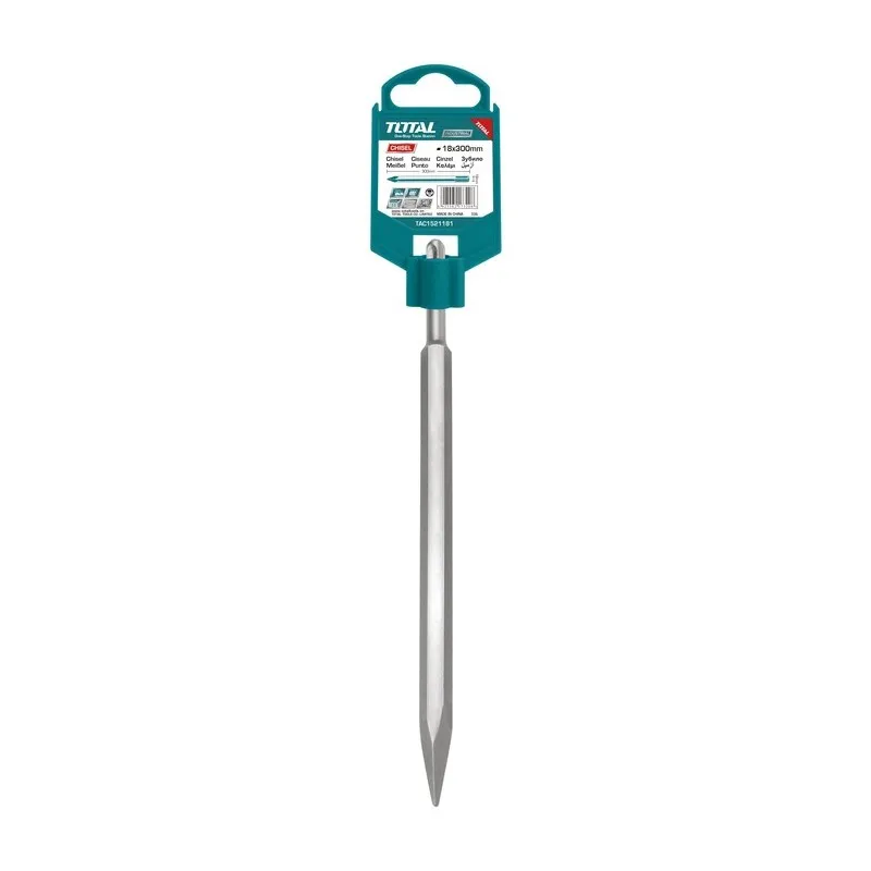 TAC1511141 Total TAC1511141 SDS plus chisel 14X250mm,pointed - Image 1