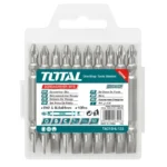 Total TAC16HL133 Screwdriver bit PH2+SL6.0,65mm,10pcs/set Double end bit