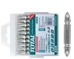 Total TAC16PH233 Screwdriver bits PH2, 65mm,10pcs/set Double end bits