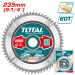 Total TAC231623 TCT saw blade 235mm(9-1/4") 60T - Image 2