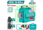 Total TLL301205 Cordless 3D laser level 16V  0~35 m - Image 3