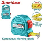 Total TMT34316 Steel measuring tape 3mx16mm - Image 3