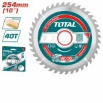 Total TAC231725 TCT saw blade 254mm(10") 40T - Image 3
