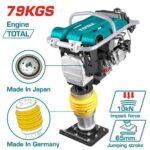 Total TP880-2 Gasoline tamping rammer 79Kg 4.8kW(6.5HP) - Image 3