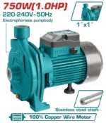 Total TWP27506 Centrifugal pump 750W(1HP) Max.head:30M - Image 2