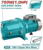 Total TWP37506 Water pump 750W(1.0HP) 51M - Image 3