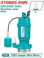 Total TWP63706 Submersible pump  370W(0.5HP) 17M - Image 3