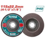 Total TAC6311540 Flap disc Size: 115mm p40 - Image 3