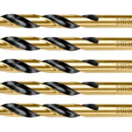 Total TAC100803 HSS drill bit 8.0mm 5pcs