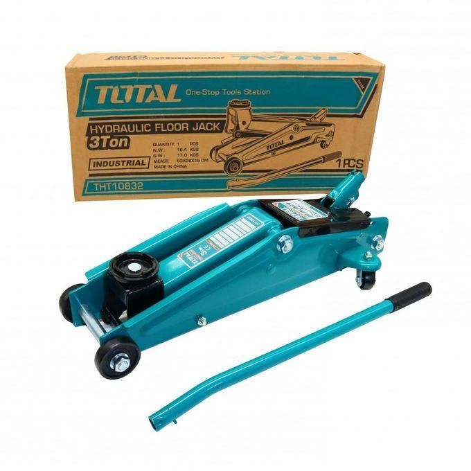 2 (5) Total THT10832 Hydraulic floor jack 3Ton - Image 1