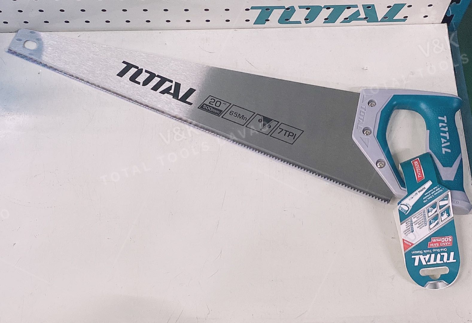 6bc6cccfed0a55d5d0bf8612327e0f94 Total THT55206 Hand saw Size: 20"/500mm - Image 1