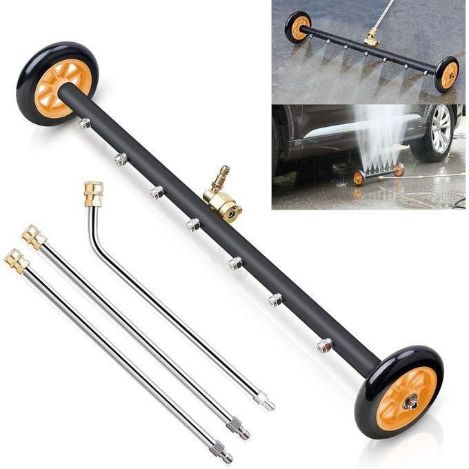 7 2-in-1 Undercarriage Pressure Washer Cleaner and Water Broom - Image 1