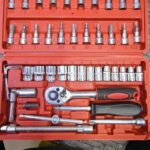 46-Piece 1/4" Drive Socket Ratchet and Screwdriver Tool Set