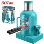 Total THT109502 Hydraulic bottle jack 50Ton With safety valve - Image 3