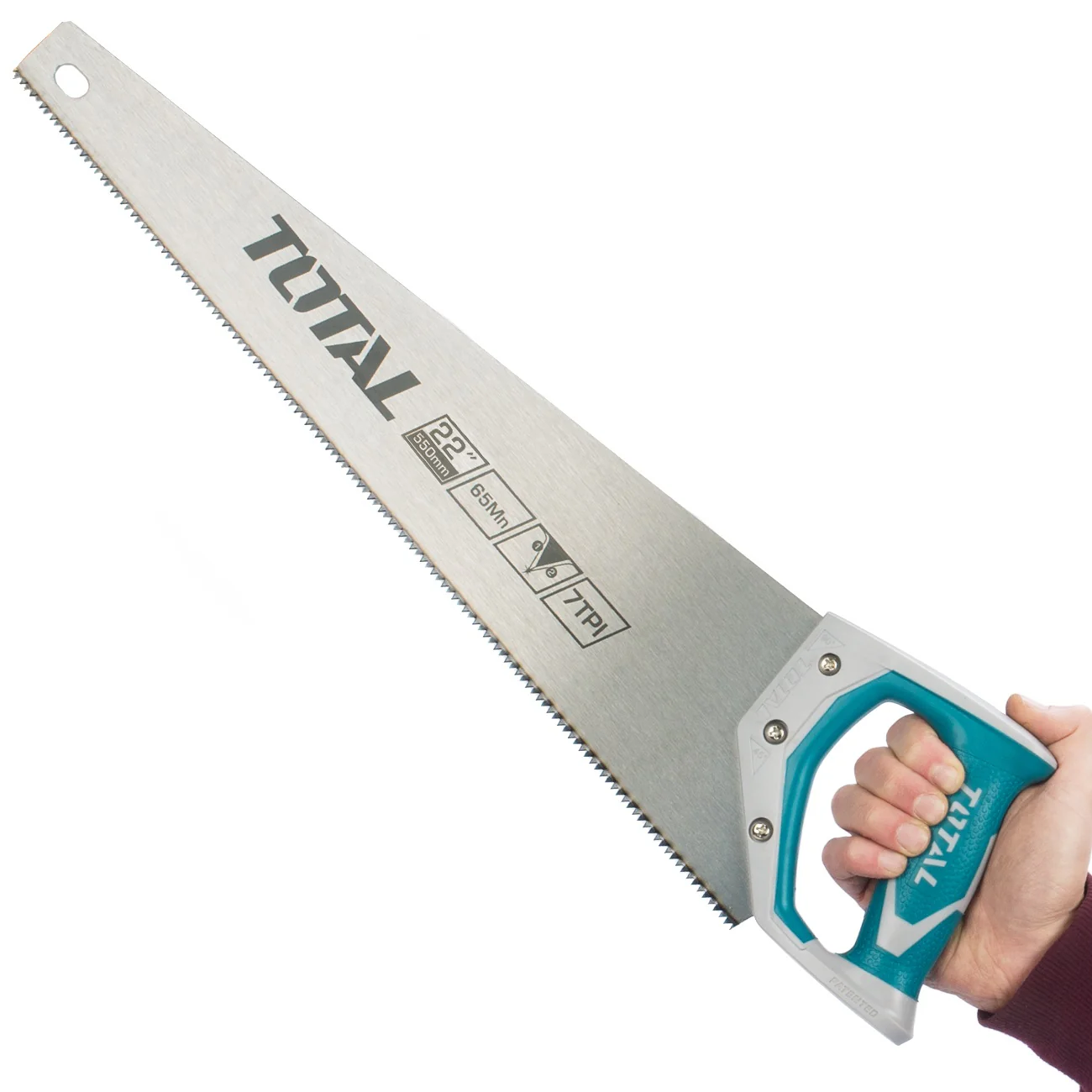 total-tht55450-hand-saw Total THT55450 Hand saw 450mm/18" - Image 1